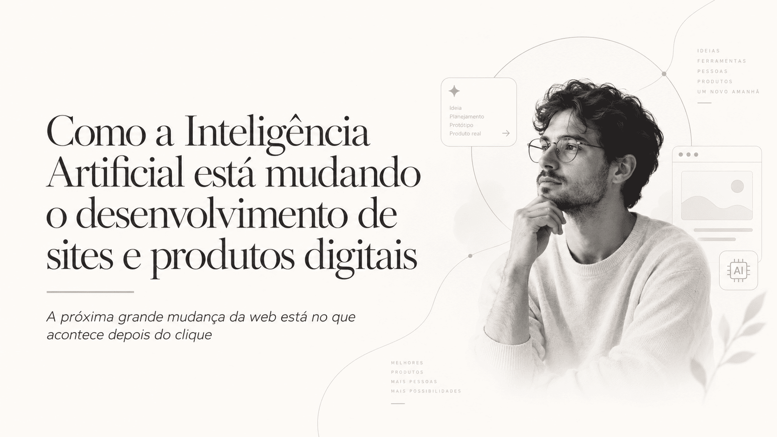 Como a Inteligência Artificial está mudando o desenvolvimento de sites